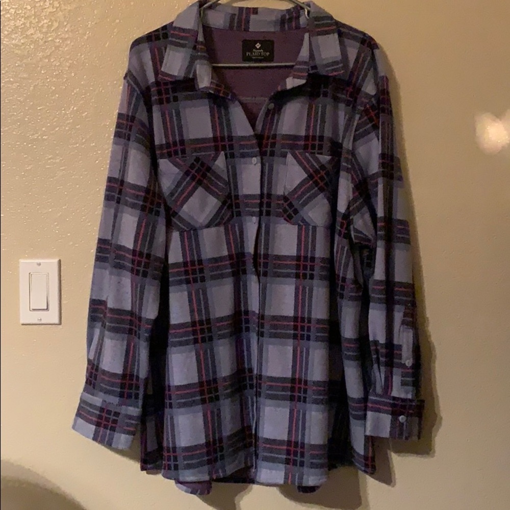 Plaid Top